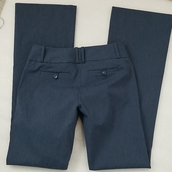 The Limited Exact Stretch 0R TALL Blue Dress Pants